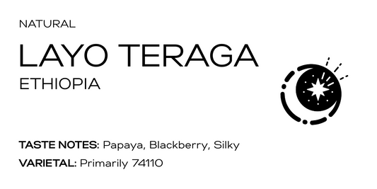 Ethiopia Layo Teraga Natural, G2