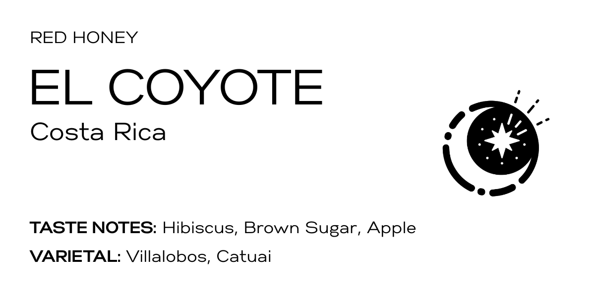 Costa Rica El Coyote Red Honey