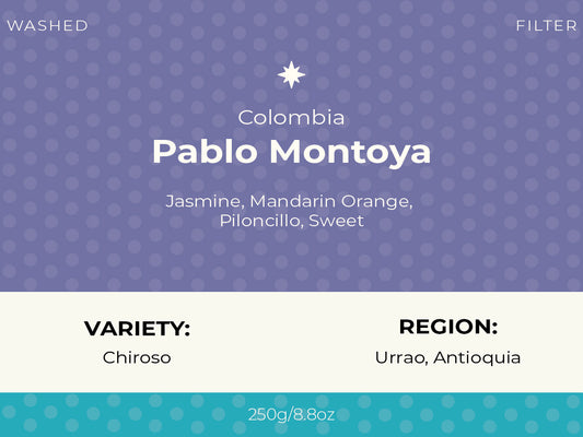 Colombia Pablo Montoya Washed Chiroso