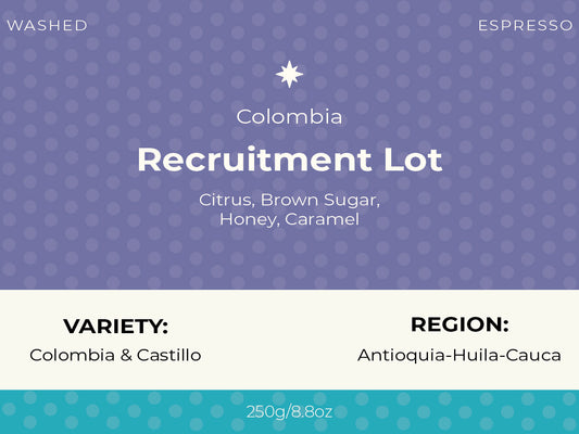 Colombia Young Producer Association Recruitment Lot