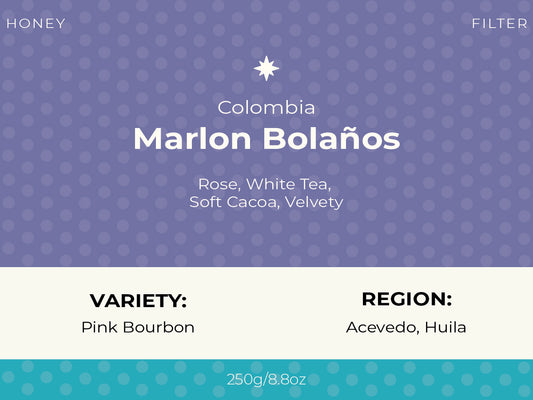 Marlon Bolaños Pink Bourbon Honey